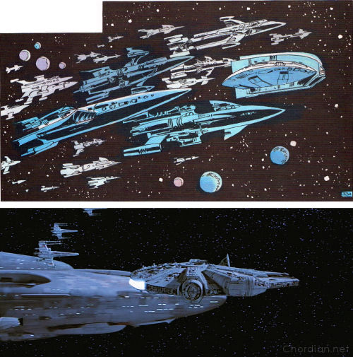 Empire of a Thousand Planets (1970) versus Return of the Jedi (1983)