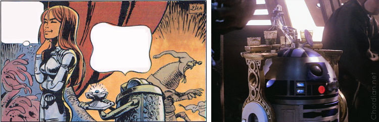 Ambassador of the Shadows (1975) versus Return of the Jedi (1983)