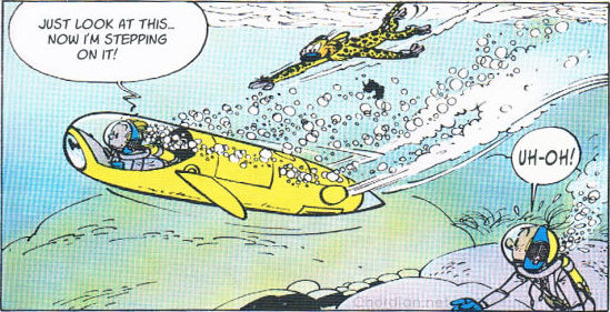 Spirou and Fantasio: The Moray's Hideout