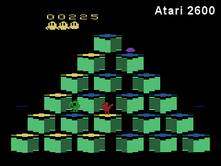Screenshot of Q*bert (Atari 2600)