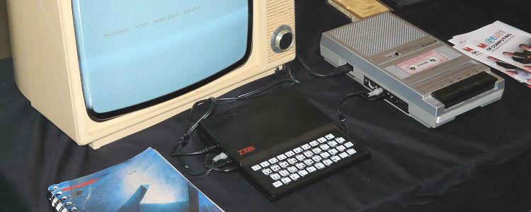 ZX81 with Tape Recorder